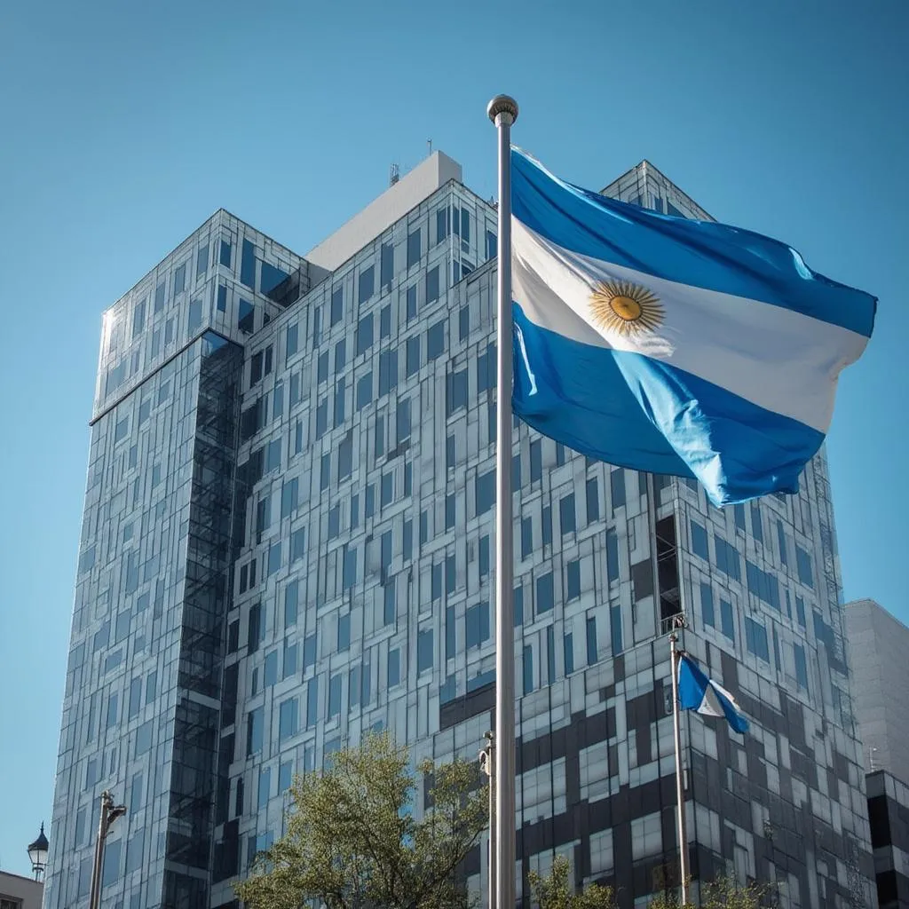 Sede central de YPF en Buenos Aires