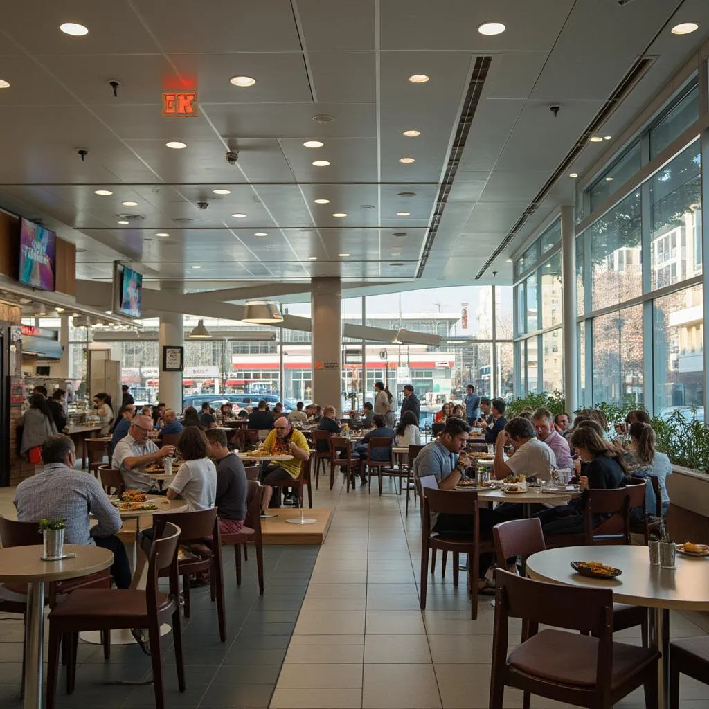 Restaurante en estación YPF